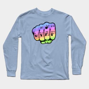 WVAF West Virginia Rainbow Fist Long Sleeve T-Shirt